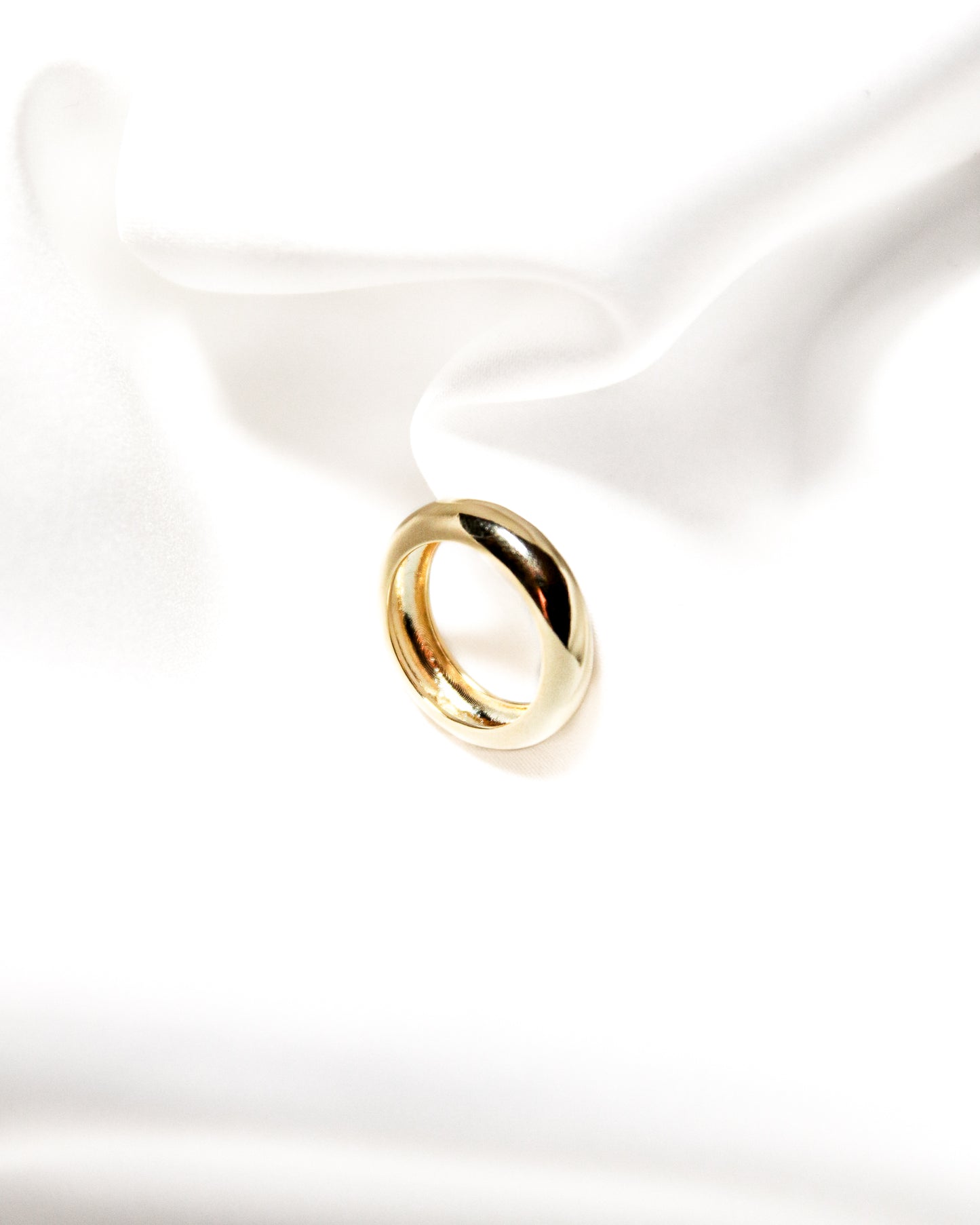 The Doré Ring - 18k Gold-Filled Dome Ring