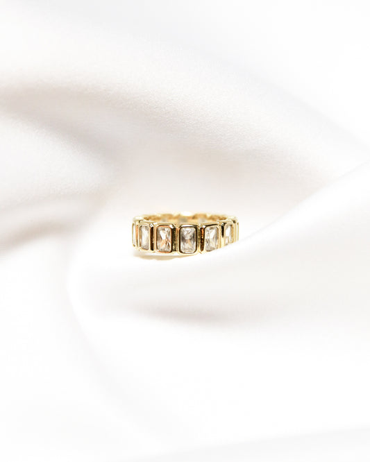 The Lumière Ring - 18k Gold Filled Eternity Ring