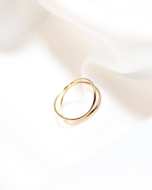 The Entrelacé Ring - 14k Gold Filled Intertwined Ring