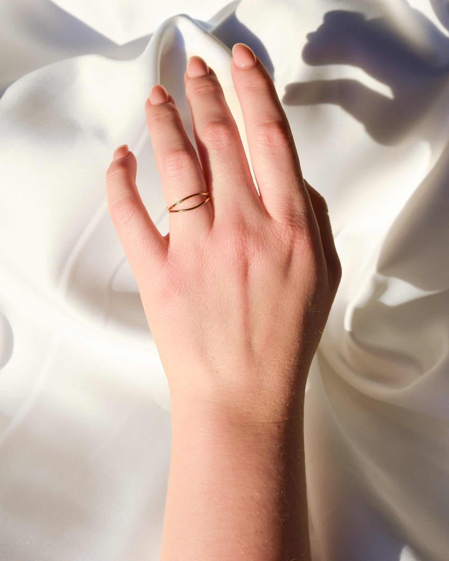 The Entrelacé Ring - 14k Gold-Filled Intertwined Ring