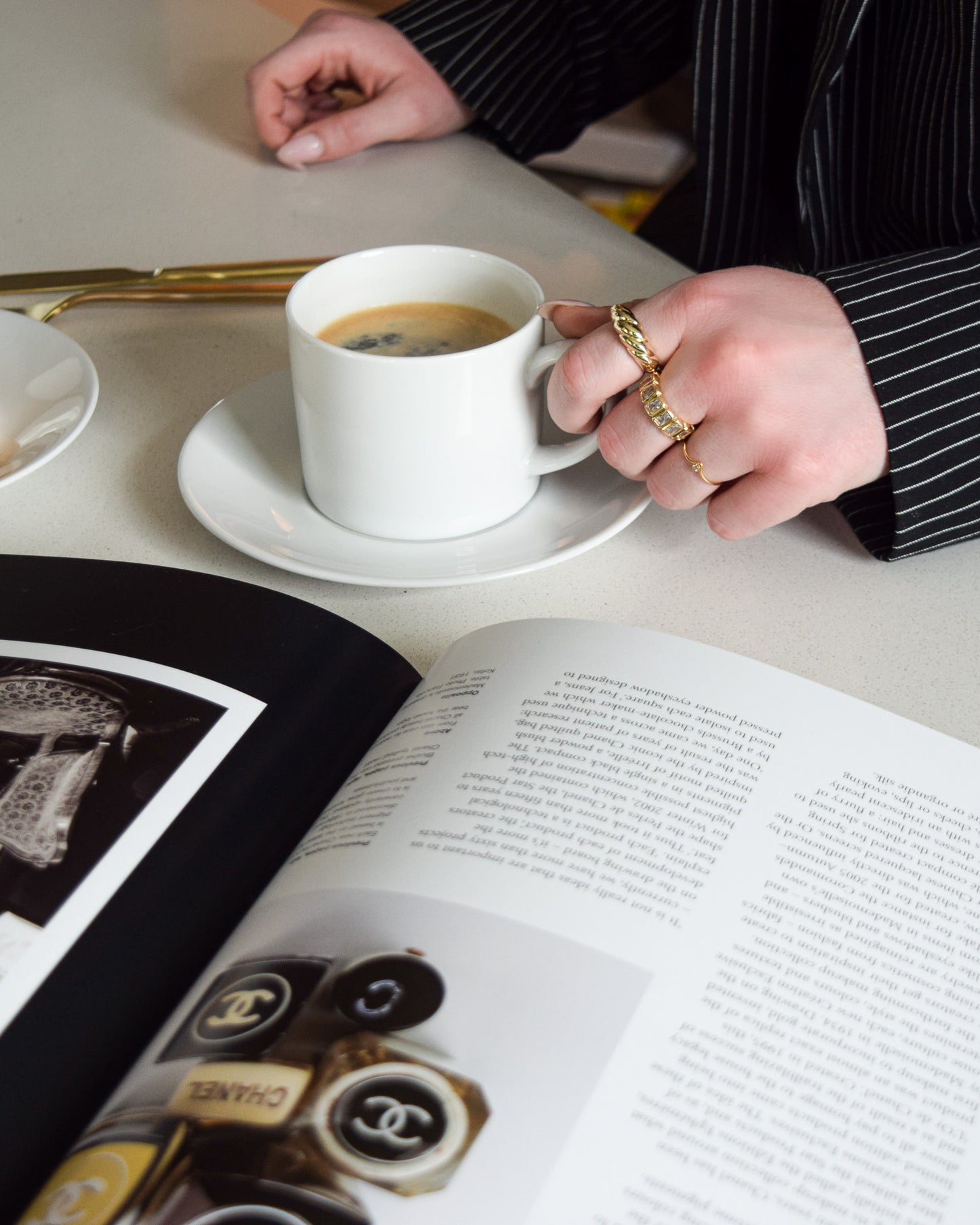The Lumière Ring - 18k Gold-Filled Eternity Ring